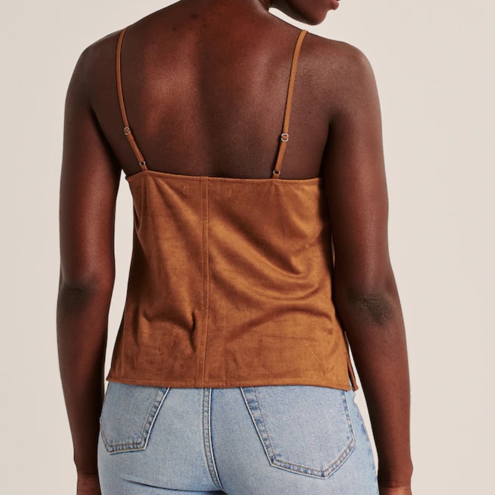A&F Faux suede cami - Picture 2 of 7